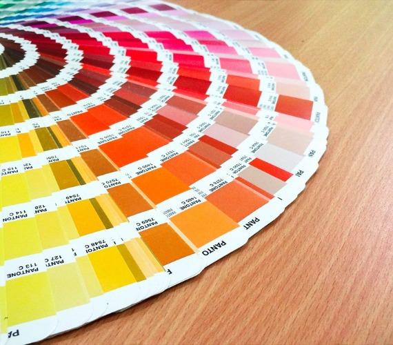 Nuancier de couleurs