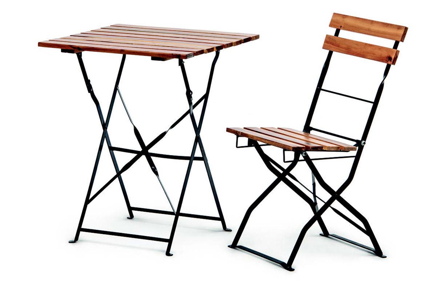 Table et chaise d'extérieur Bartolo, la gamme moderne et résistante