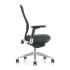 Siège de bureau ergonomique dossier résille assise tissu Gabriel, gamme Briance - France Bureau