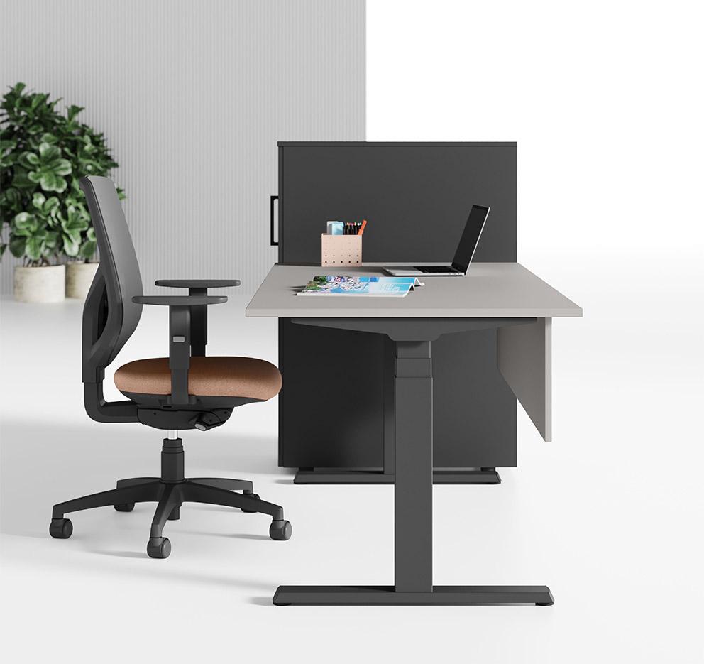 Bureau Sit Stand - Électrique - Table - Réglable en Hauteur et en
